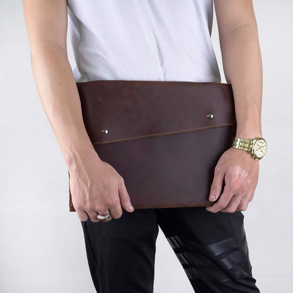 túi clutch cầm tay đựng tài liệu ipad mini