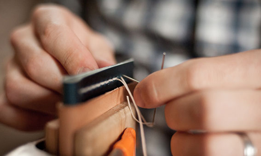 ví sen mini thủ công khâu tay handmade