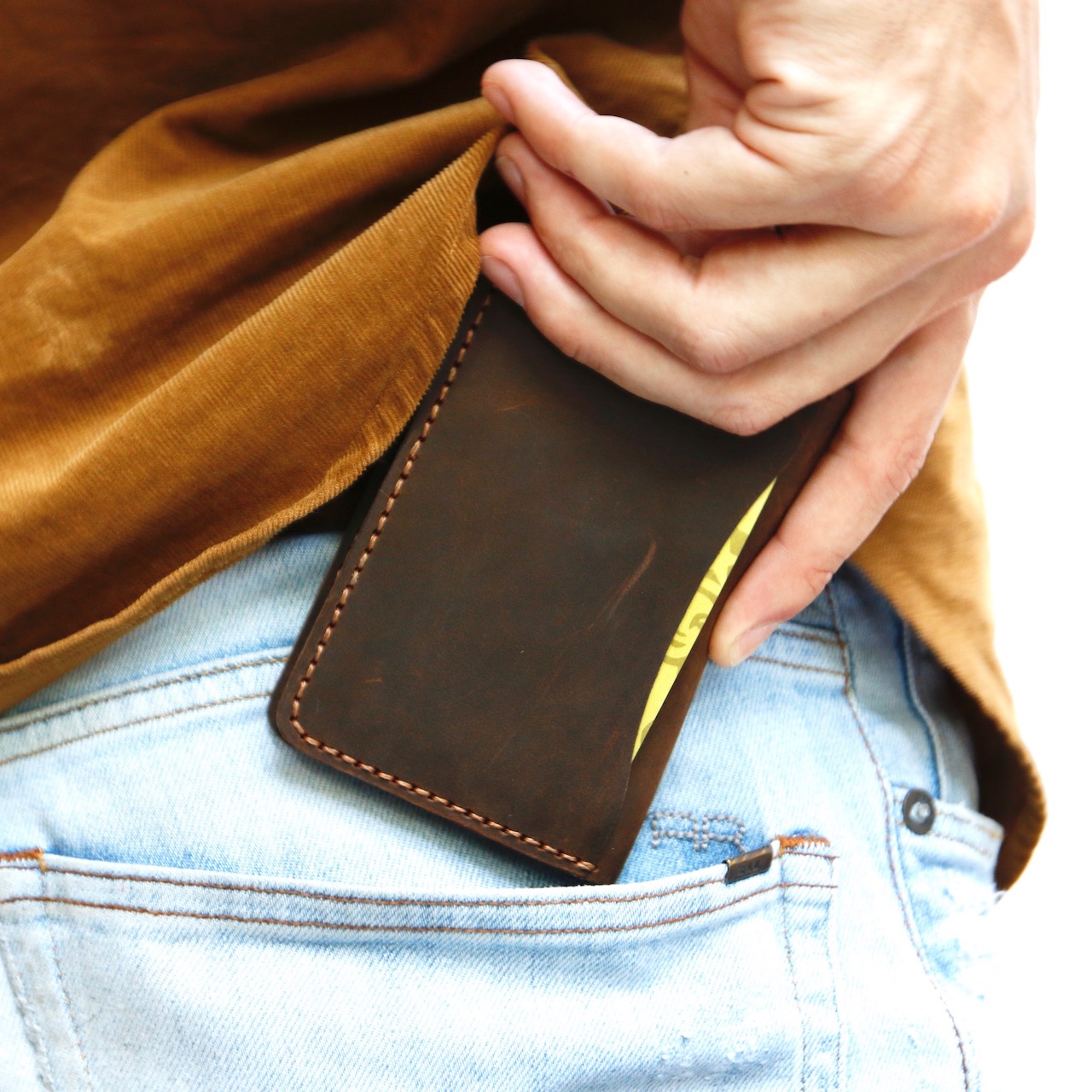 ví mini khâu tay thủ công