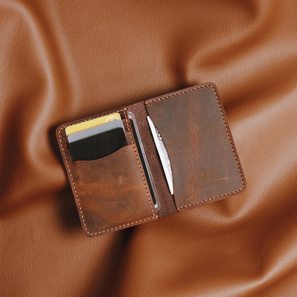 ví da sáp mini handmade