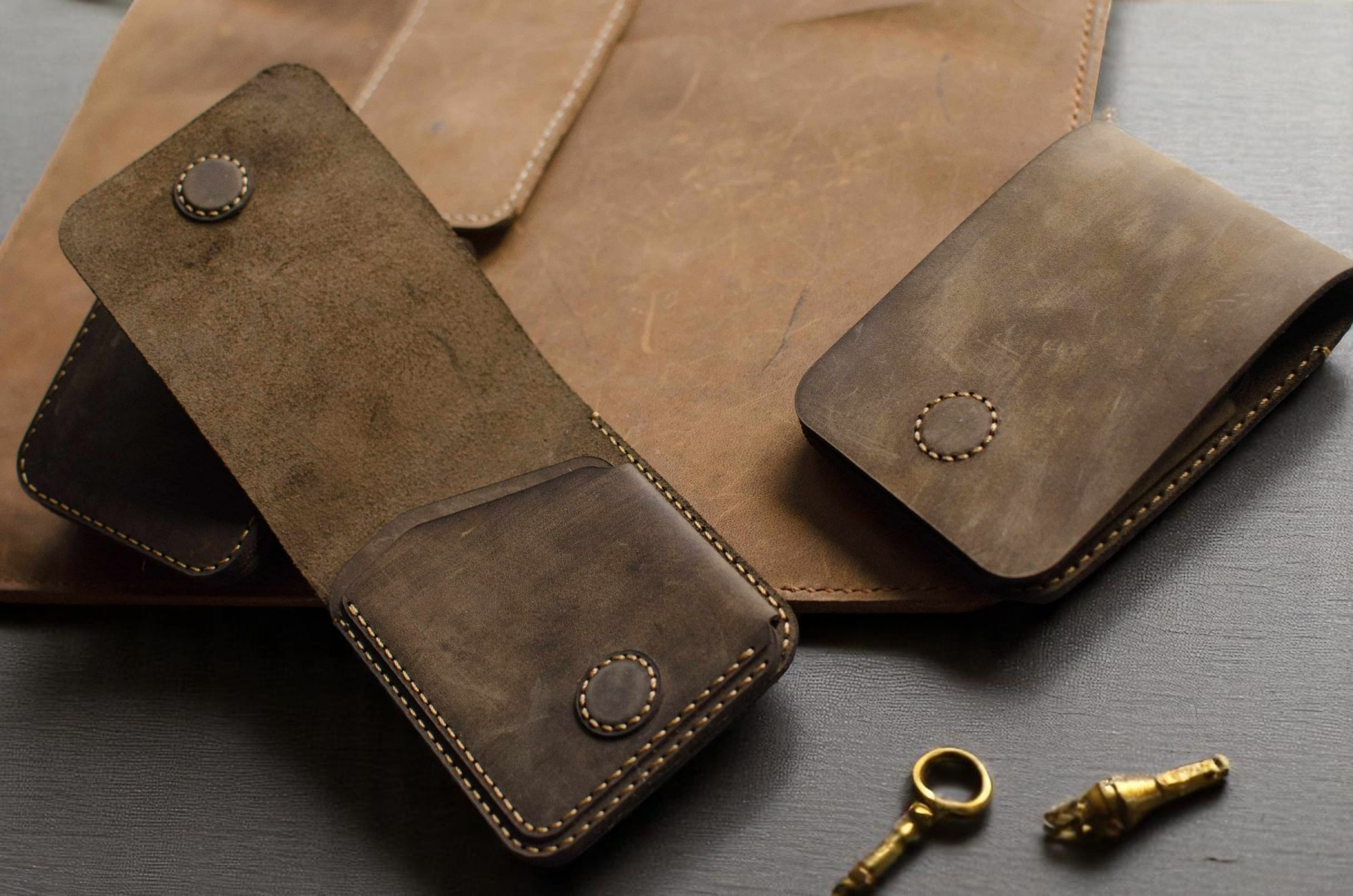 ví sen mini khâu tay thủ công đẹp