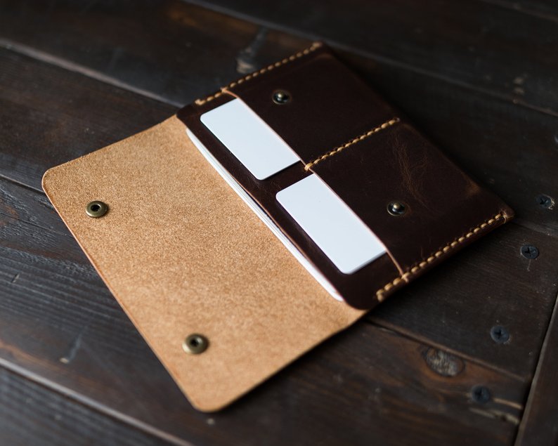 ví đựng đăng kiểm ô tô da sáp